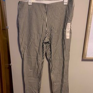 Brand new size 12 striped dress pants